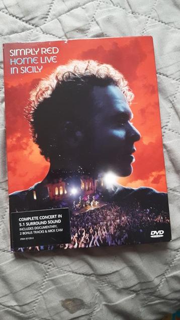 Dvd Simply Red - Home live in Sicily