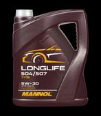 Mannol Motorolie 5W-30 Longlife 5L, Ophalen of Verzenden