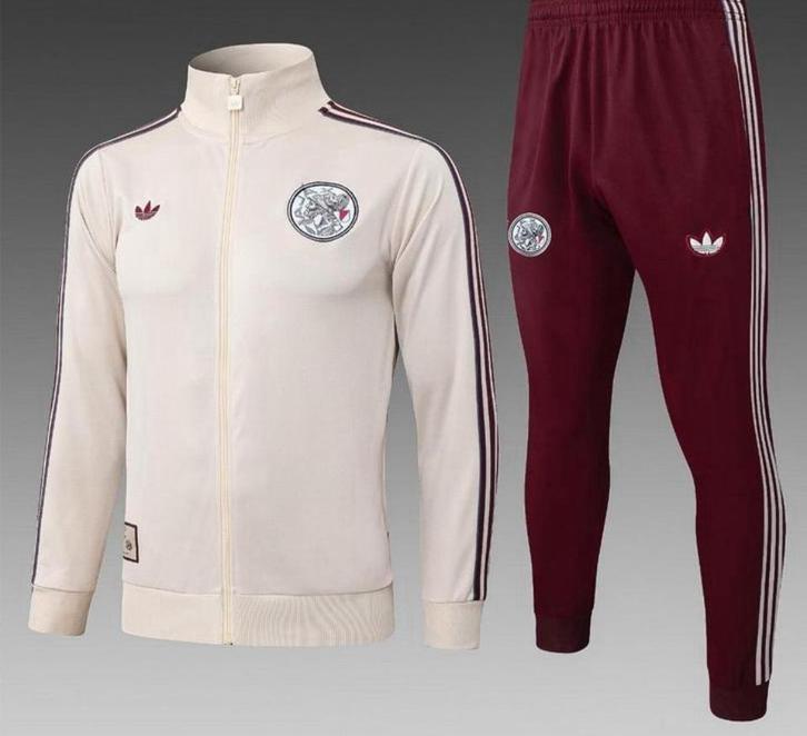 Ajax trainingspak, Kleding | Heren, Sportkleding, Zo goed als nieuw, Voetbal, Overige maten, Blauw, Ophalen of Verzenden