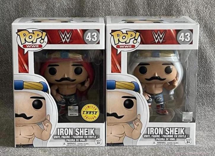 WWE | Wrestling | Chase | Iron Sheik #43 | Funko Pop, Verzamelen, Poppetjes en Figuurtjes, Nieuw, Ophalen of Verzenden