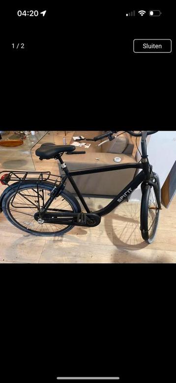 Spirit fiets zwart beschikbaar voor biedingen