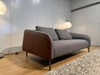 ZGAN Leolux Elias 2.5-zits Bank van Leer & Stof - NP: €6.750, Metaal, 100 tot 125 cm, 150 tot 200 cm, Driepersoons