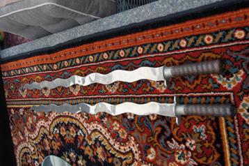 Flamberge ( Flammen zwaarden beschikbaar voor biedingen