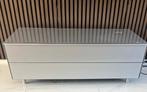 Tv meubel spectral scala grijs, Huis en Inrichting, Kasten | Televisiemeubels, Ophalen, 100 tot 150 cm, Zo goed als nieuw, Glas