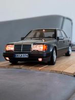 Mercedes Benz E500 W124 1:18, Ophalen of Verzenden, Zo goed als nieuw, Auto, Norev