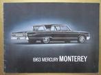 1963 MERCURY MONTEREY Prestige brochure, Engels, Boeken, Ophalen of Verzenden, Zo goed als nieuw, Overige merken