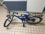 Zilver met blauwe kinder fiets, Fietsen en Brommers, Fietsen | Vouwfietsen, Ophalen, Zo goed als nieuw, Minder dan 14 inch