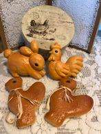 Paas Blik met ( Brood ) paas haasje en kippetjes, Diversen, Pasen, Ophalen of Verzenden