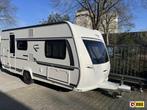 Fendt Saphir 495 SKM, Caravans en Kamperen, Caravans, Bedrijf, Treinzit, Dwars-stapelbed, Fendt