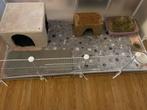 Trixie binnenren met toebehoren., Ophalen of Verzenden, Kooi, Cavia, Minder dan 60 cm