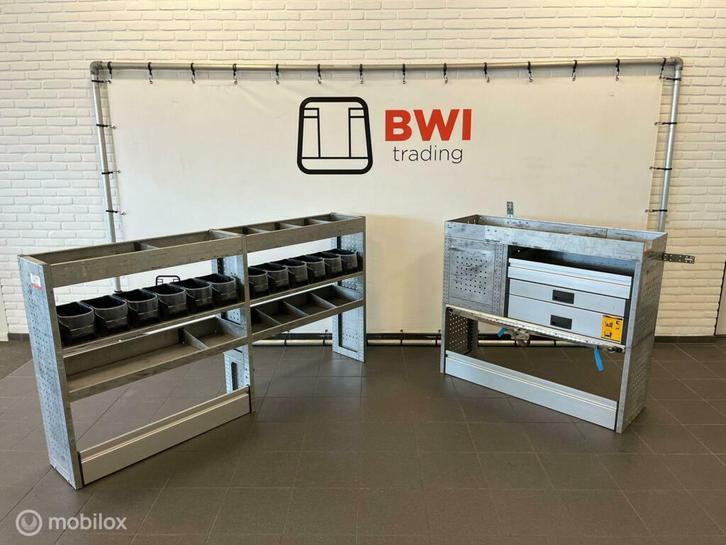 Aluca set bedrijfswageninrichting complete inrichting, Auto diversen, Overige Auto diversen, Ophalen of Verzenden