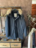 Hallinger Herenjas Donkerblauw Bont XXXL, Kleding | Heren, Ophalen, Blauw, Hallinger, Overige maten