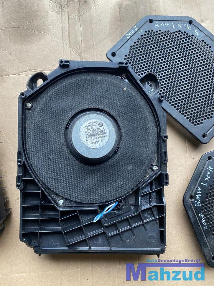 BMW 1 SERIE E81 E87 Speaker links onder de stoel, Auto diversen, Autoradio's, Ophalen of Verzenden