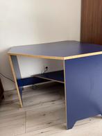 Hoekbureau blau, Ophalen, Zo goed als nieuw, Bureau