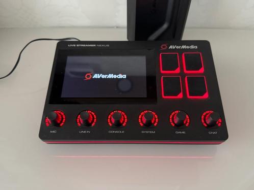 AVerMedia Live Streamer Nexus - Audio Mixer & Control Center, Computers en Software, Capture cards, Zo goed als nieuw, Ophalen of Verzenden