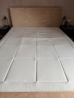 Luxe Boxspring 160x210, Ophalen, Beige, Tweepersoons, Zo goed als nieuw