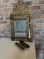 Vintage Gouden Spiegelkastje, Antiek en Kunst, Antiek | Spiegels, Ophalen, Rechthoekig, Minder dan 50 cm, Minder dan 100 cm