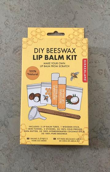DIY lippenbalsem, lip balm kit beeswax, nieuw beschikbaar voor biedingen