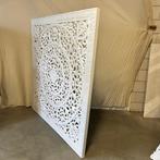 Wandpaneel - Raampaneel – 150 x 150 cm - wit - TTM Wonen, Huis en Inrichting, TTM Wonen, TTM Wonen, Nieuw, TTM Wonen