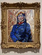 "Portret van een jong meisje", Antiek en Kunst, Kunst | Schilderijen | Klassiek, Verzenden