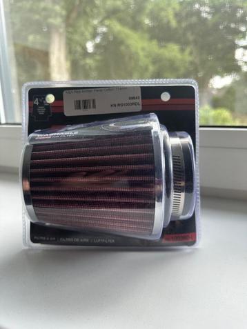 K&N RG-Serie universeel vervangingsfilter met 3 aansluitdiam beschikbaar voor biedingen