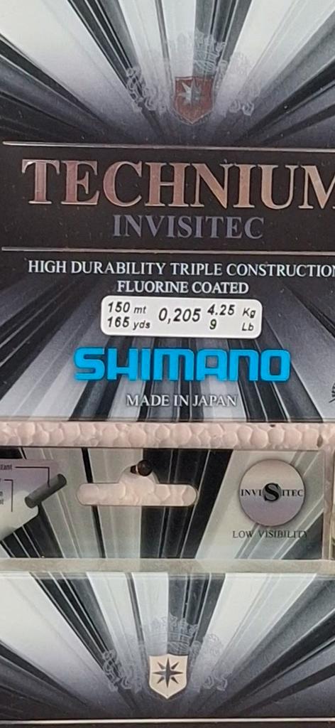 Shimano Technium Vislijn - Nieuw!, Watersport en Boten, Hengelsport | Karpervissen, Nieuw, Vislijn, Ophalen