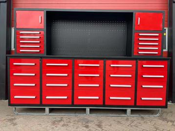 Stahlworks SW-32 Industrial Red Werkbank beschikbaar voor biedingen