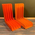 2x vintage platenhouders, Ophalen of Verzenden, Gebruikt, Overige formaten