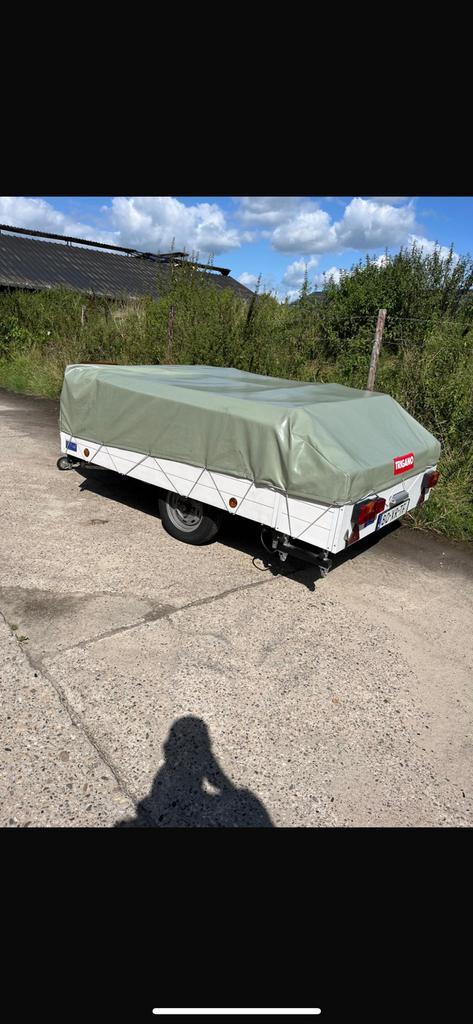 Vouwwagen trigano vendome de luxe (2007), Caravans en Kamperen, Tenten, meer dan 6, Gebruikt, Ophalen of Verzenden