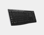 4x Logitech wireless keyboard K270-QWERTY- US- 920-003736, Computers en Software, Toetsenborden, Ergonomisch, Logitech, Nieuw