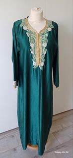Groene Kaftan Maat M/L voor Henna Feest, Maat 38/40 (M), Ophalen of Verzenden, Zo goed als nieuw, Onder de knie