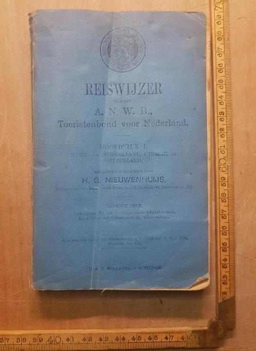 A.N.W.B. Reiswijzer 1914, Antiek en Kunst, Antiek | Boeken en Bijbels, Ophalen of Verzenden