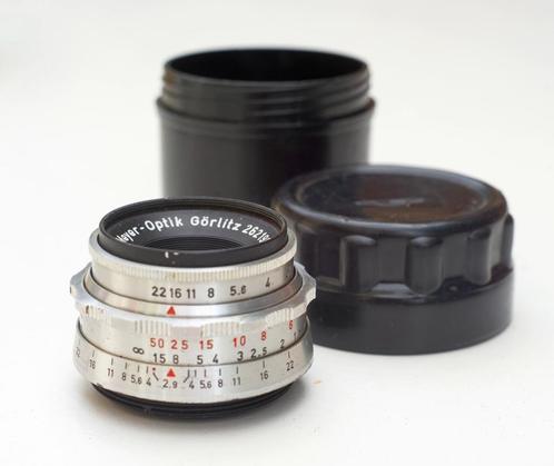 Trioplan 50mm f2.9 (M.O.G.) M42 mount (Bubble Bokeh lens!), Audio, Tv en Foto, Fotografie | Lenzen en Objectieven, Standaardlens