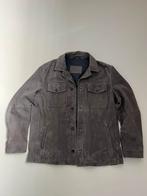 Suède ongevoerd zomerjack/overshirt Massimo Dutti mt XXL, Beige, Overige maten, Ophalen of Verzenden, Zo goed als nieuw