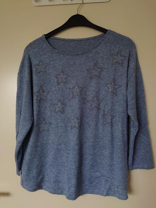 trui maat 44 - 46, Kleding | Dames, Truien en Vesten, Zo goed als nieuw, Maat 42/44 (L), Blauw, Ophalen of Verzenden
