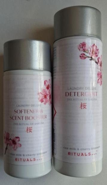 Rituals set : Sakura SOFTENER & DETERGENT (100% nieuw) beschikbaar voor biedingen