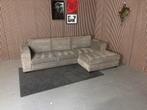GRATIS LEVERING Ribstof Loungebank Bruin 305x170 GEREINIGD