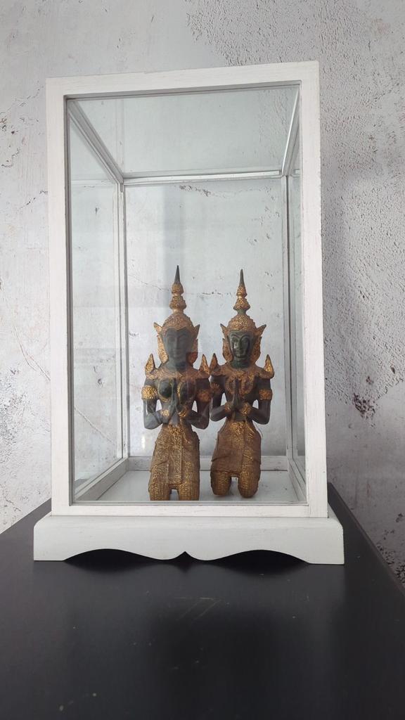 Vitrine kastje, Huis en Inrichting, Woonaccessoires | Stolpen, Ophalen