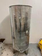 RVS Ketel - 400 Liter conisch met vlottend deksel, Hobby en Vrije tijd, Ophalen, Zo goed als nieuw