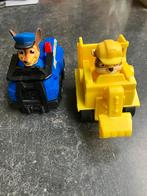 Paw Patrol auto Rubble en Chase, Ophalen of Verzenden, Zo goed als nieuw