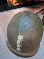 US m1 swivel bale helmet met follow me bar, Verzamelen, Militaria | Tweede Wereldoorlog, Ophalen of Verzenden
