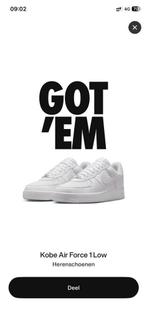 Nike X Kobe Air Force 1 Low maat 47EU, Overige kleuren, Nieuw, Ophalen of Verzenden, Sneakers of Gympen