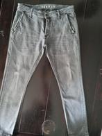 CLASSIC DENHAM YORK SLIM TAPERED STRETCH JEANS SIZE 33/30, Ophalen of Verzenden, Zo goed als nieuw, Grijs, Denham