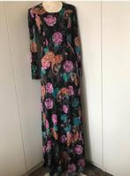 Vintage Lange Jurk, Zwart, Ophalen of Verzenden, Zo goed als nieuw, Maat 36 (S)