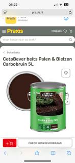 CetaBever beits Palen & Bielzen Carbobruin 5L / Nieuw, 5 tot 10 liter, Ophalen of Verzenden, Nieuw
