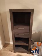 Codam Eikenhouten Boekenkast met Lades, Ophalen, Met plank(en), Gebruikt, 100 tot 150 cm