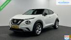 Nissan Juke 1.0 DIG-T N-Connecta ECC CARPLAY CRUISE LM., Auto's, Nissan, Voorwielaandrijving, Stof, Wit, Origineel Nederlands
