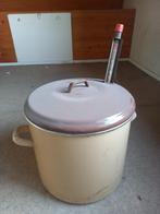 Vintage inmaakketel/wekketel met thermometer, Antiek en Kunst, Ophalen
