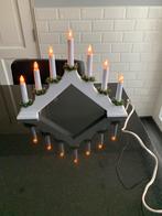 Twee vensterbank decoraties ( waarvan 1 het doet ), Diversen, Kerst, Ophalen of Verzenden, Gebruikt