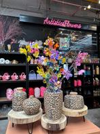Leopard vaas verschillende modellen, Ophalen, Steen, Overige kleuren, Info@artisticsflowers.nl